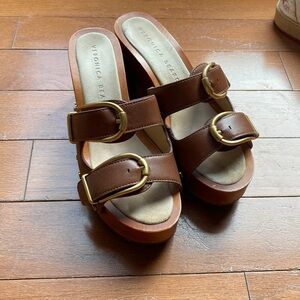 Veronica Beard platform Sandal 6